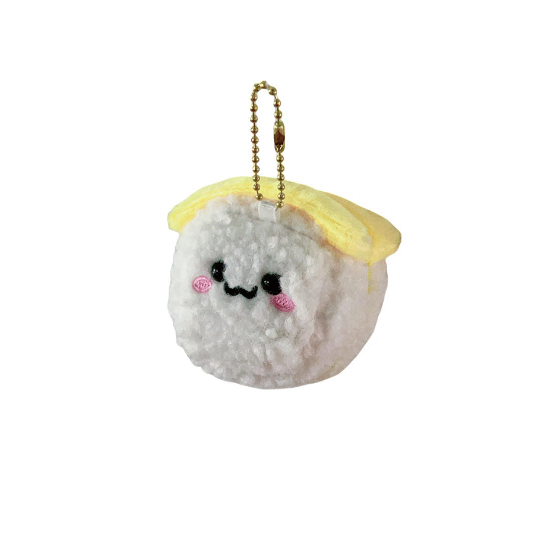 Gantungan Kunci Boneka Sushi Nori Wasabi Bag Charm Gantungan Tas Keychain MCE8812