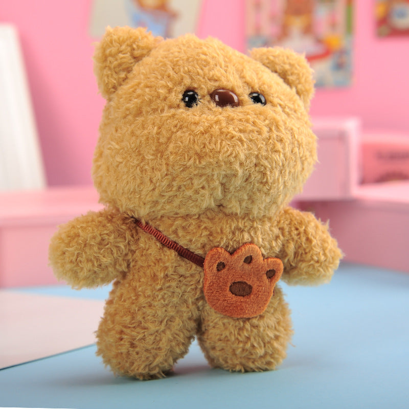 Gantungan Kunci Boneka Beruang Pipi Chubby Lucu Gemas MCEW4567