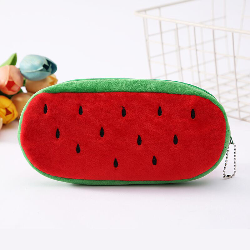 Dompet Boneka Tempat Pensil Bulu Motif Hewan