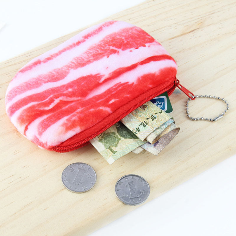 Dompet Koin Daging Buah Sayur Kubis Wortel Bacon Pare MCO75171