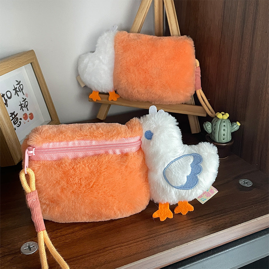 Dompet Koin Burung Pelikan Coin Purse Pouch dengan Tali Gantungan MCOB4497