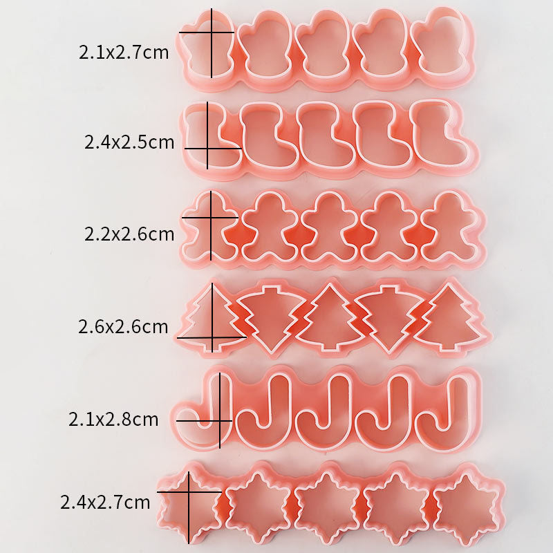Cetakan Kue Kering Multi Cookie Cutter Adonan Cookies Mold Seri Natal Halloween