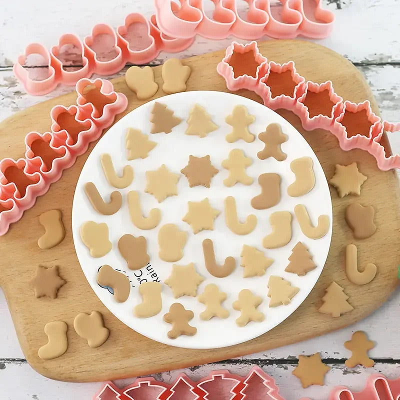 Cetakan Kue Kering Multi Cookie Cutter Adonan Cookies Mold Seri Natal Halloween