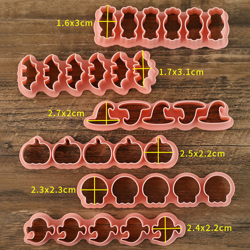 Cetakan Kue Kering Multi Cookie Cutter Adonan Cookies Mold Seri Natal Halloween