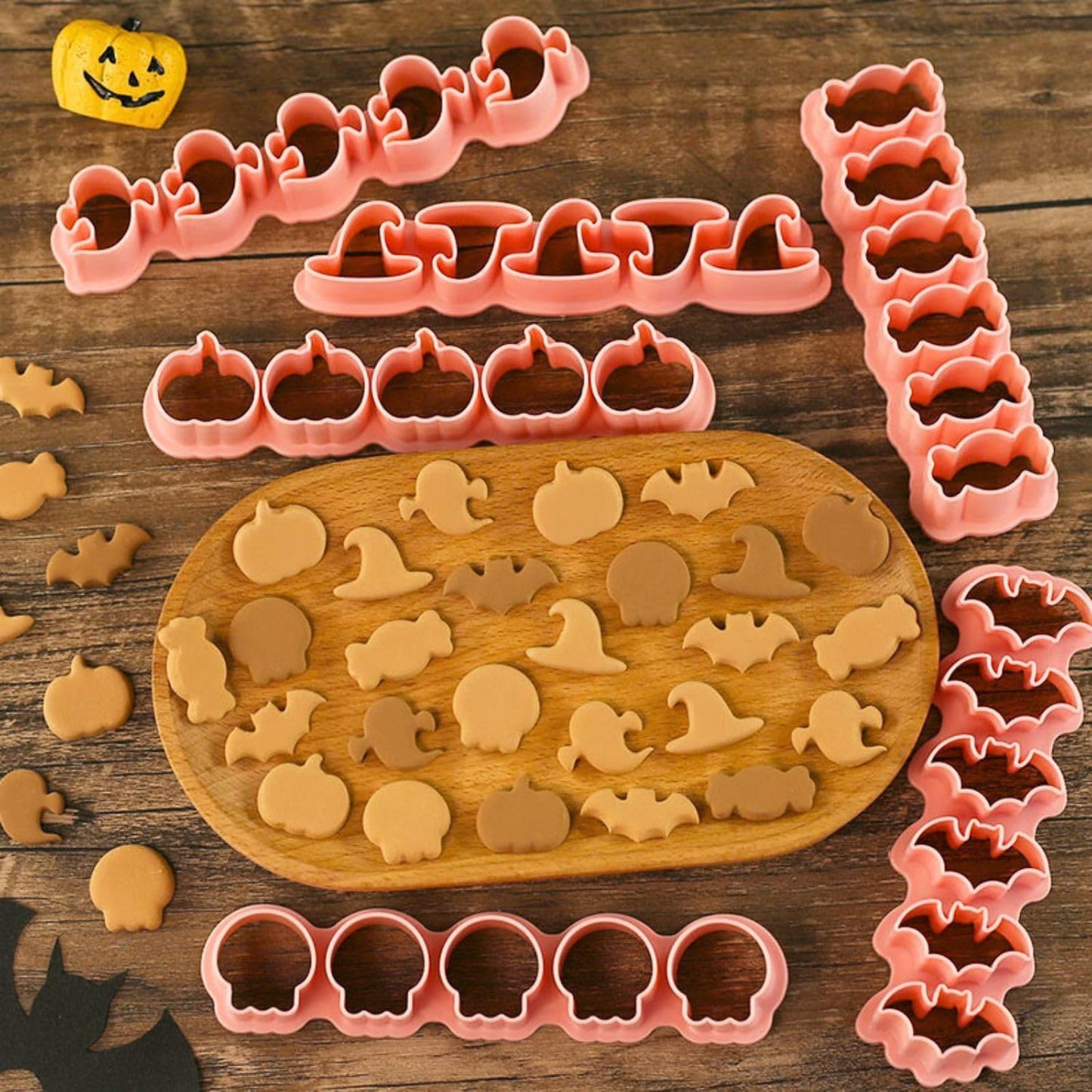 Cetakan Kue Kering Multi Cookie Cutter Adonan Cookies Mold Seri Natal Halloween