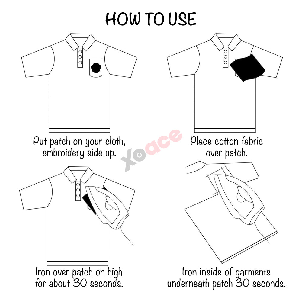 Bordir Patch Karakter Kartun Super Heroes Series Iron On Iron Patch Setrika Baju