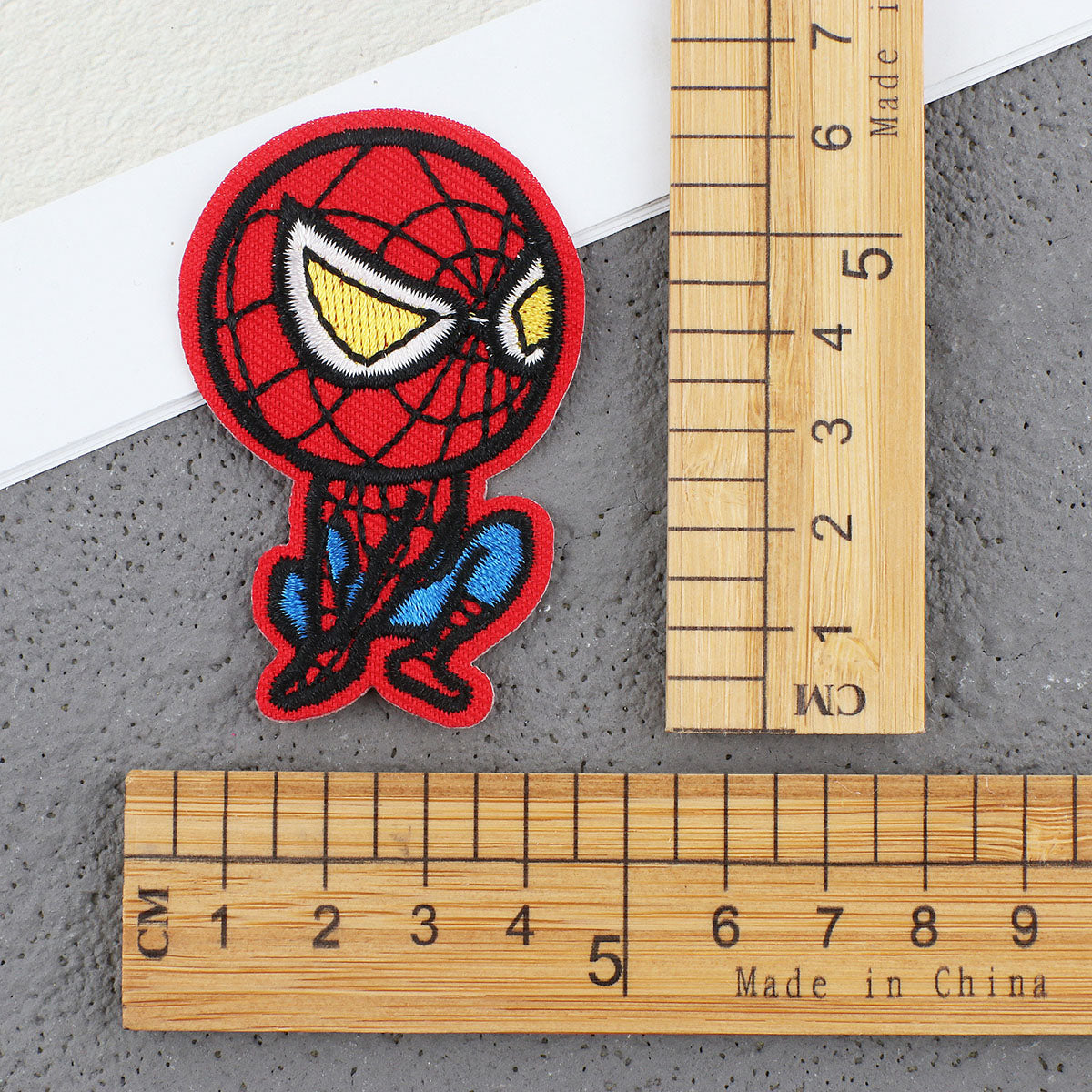 Bordir Patch Karakter Kartun Super Heroes Series Iron On Iron Patch Setrika Baju