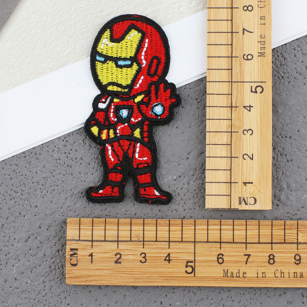 Bordir Patch Karakter Kartun Super Heroes Series Iron On Iron Patch Setrika Baju