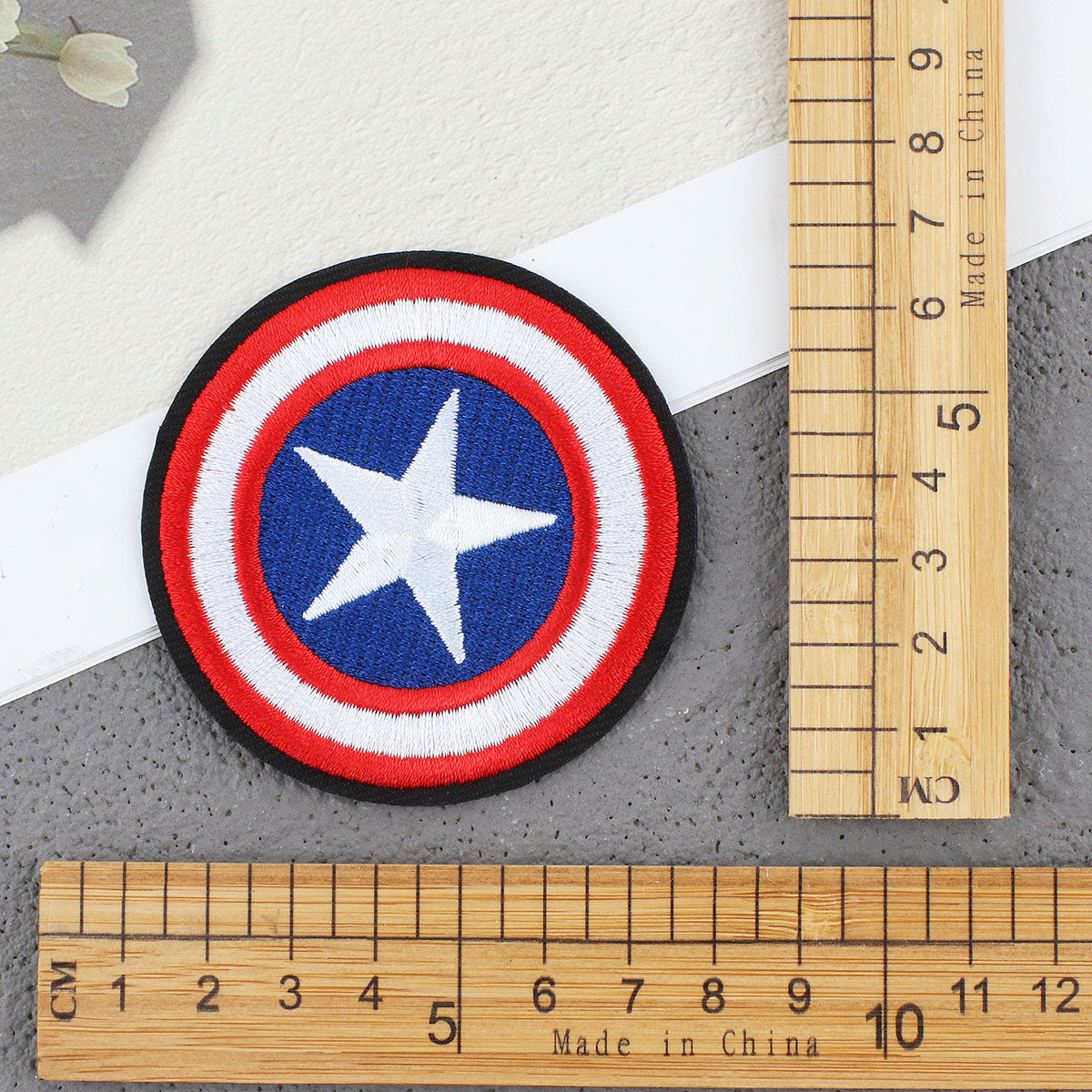 Bordir Patch Karakter Kartun Super Heroes Series Iron On Iron Patch Setrika Baju