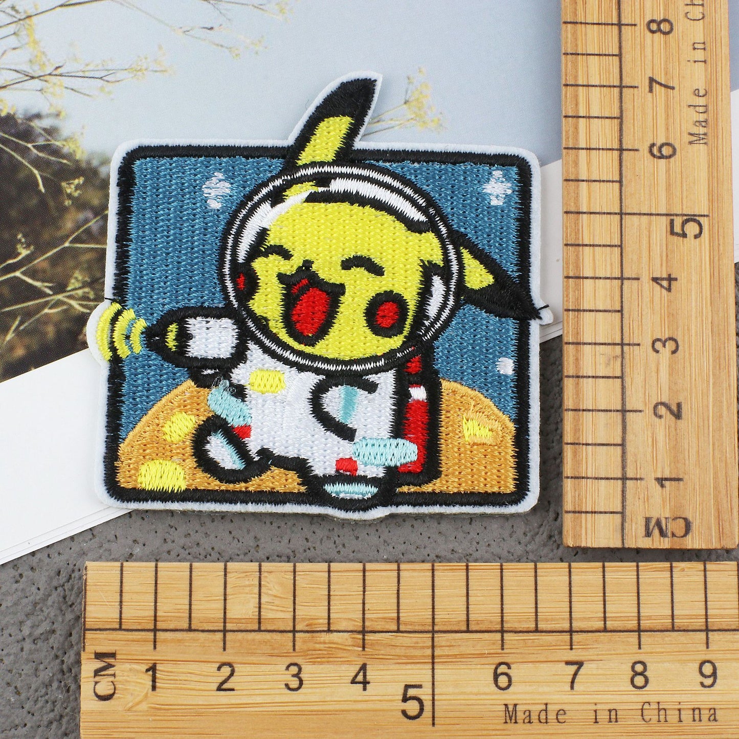 Bordir Patch Karakter Kartun Astro Mixed Series Iron On Iron Patch Setrika Baju