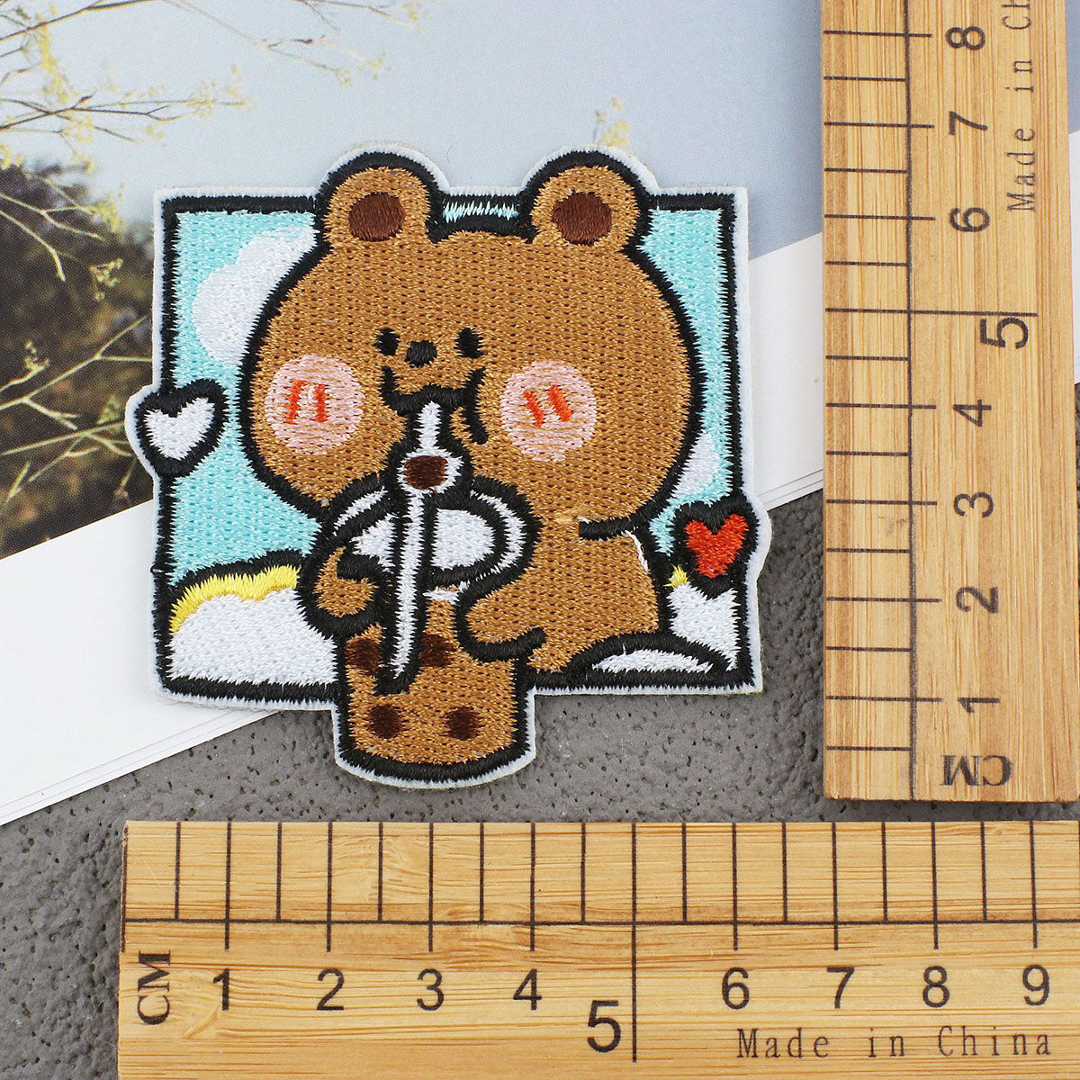 Bordir Patch Karakter Kartun Astro Mixed Series Iron On Iron Patch Setrika Baju
