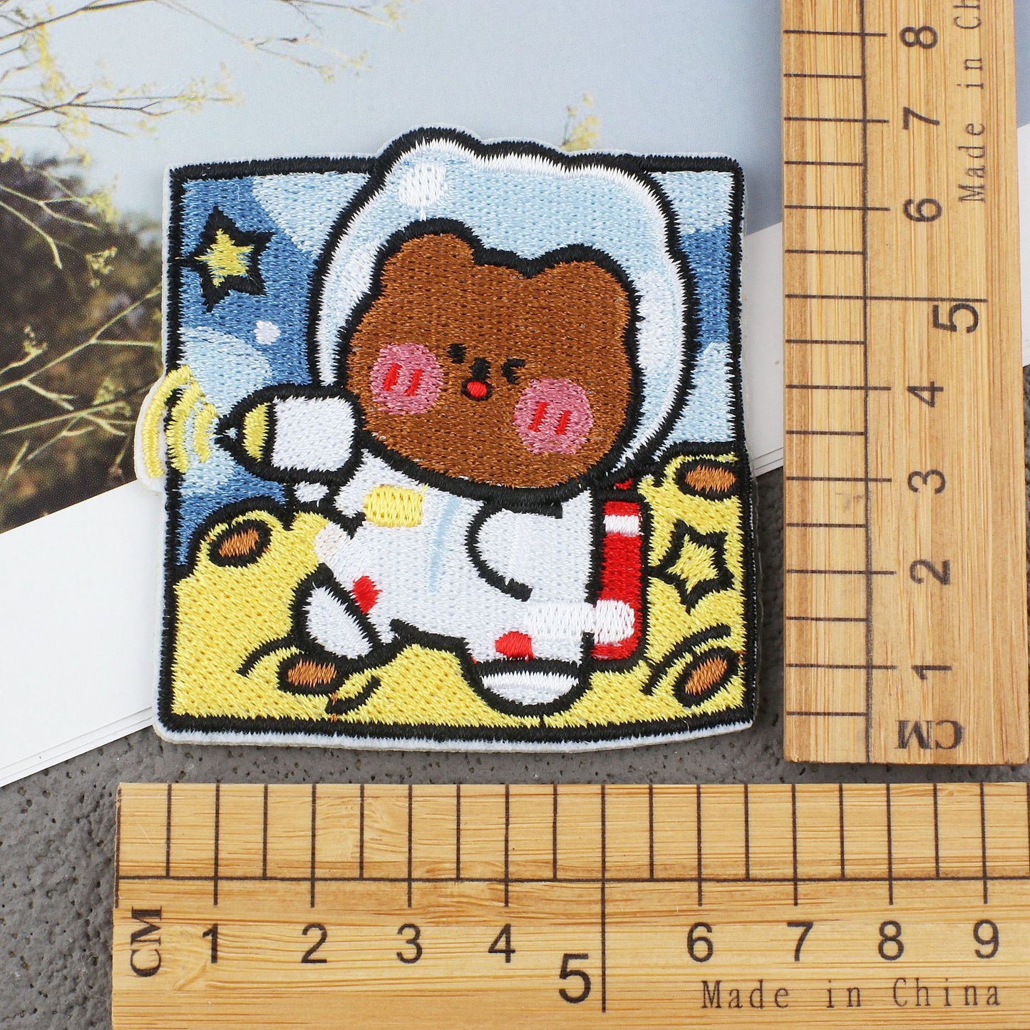 Bordir Patch Karakter Kartun Astro Mixed Series Iron On Iron Patch Setrika Baju