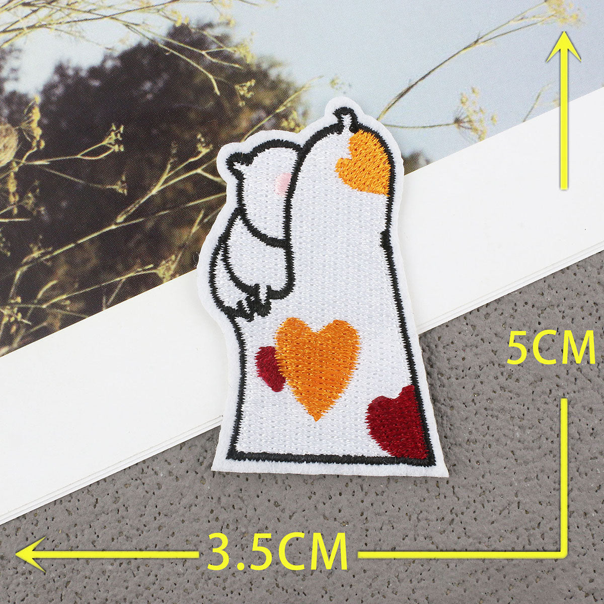 Bordir Patch Karakter Kartun Telapak Kaki Hewan Dog Paw Cat Paw Series Iron On Iron Patch Setrika Baju
