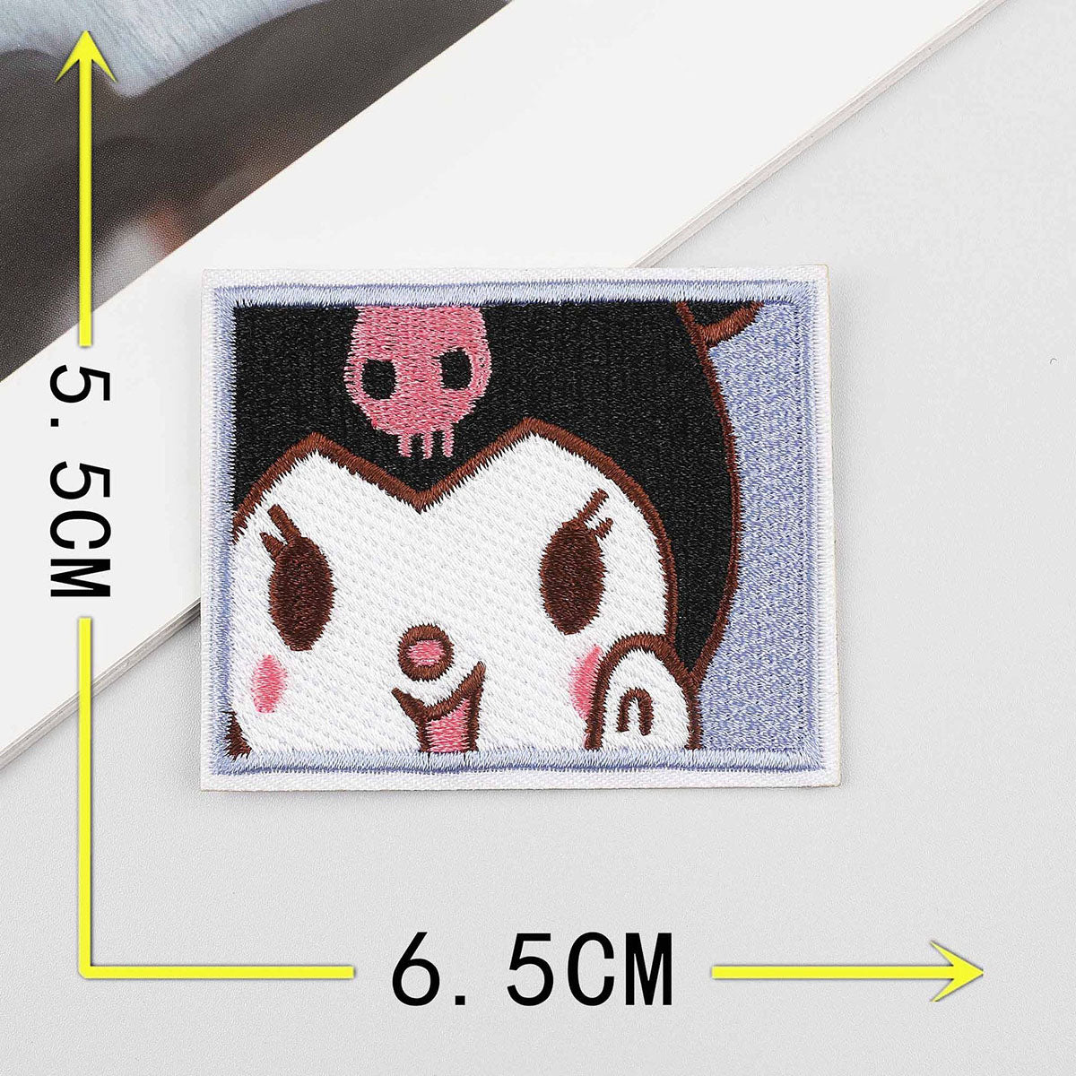Bordir Patch Sticker Karakter Kartun Sanrio Kitty Melody Cinnamonroll Kuromi Series Tanpa Setrika Baju