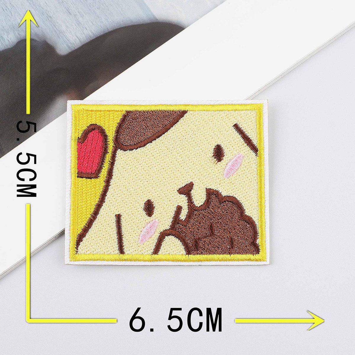Bordir Patch Sticker Karakter Kartun Sanrio Kitty Melody Cinnamonroll Kuromi Series Tanpa Setrika Baju