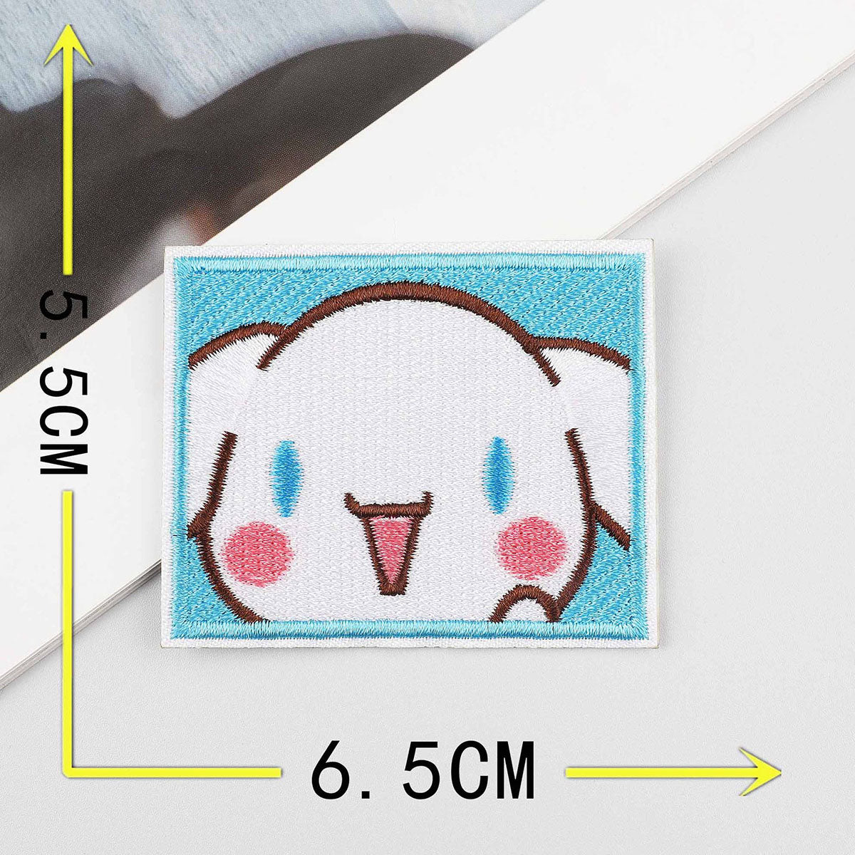Bordir Patch Sticker Karakter Kartun Sanrio Kitty Melody Cinnamonroll Kuromi Series Tanpa Setrika Baju