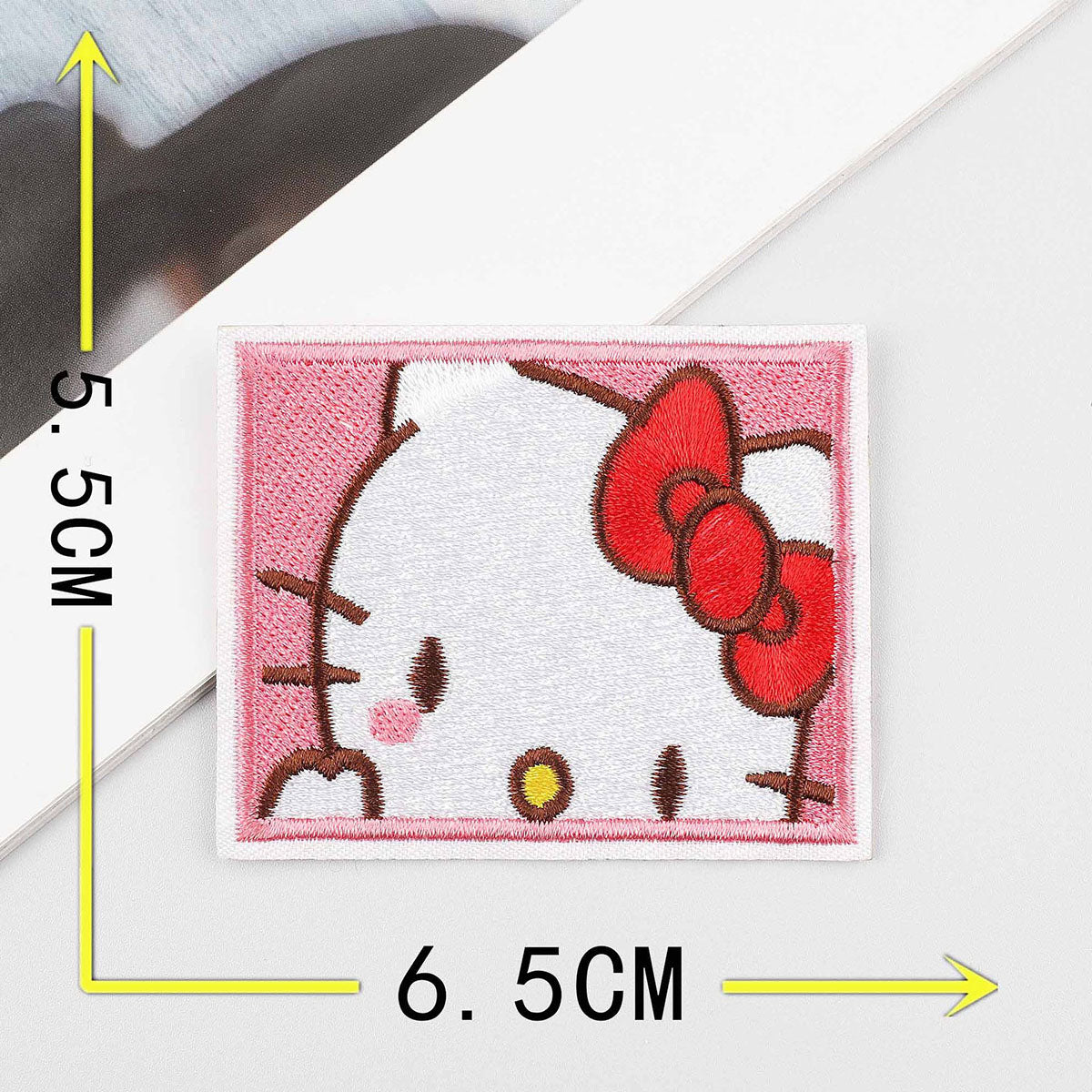 Bordir Patch Sticker Karakter Kartun Sanrio Kitty Melody Cinnamonroll Kuromi Series Tanpa Setrika Baju