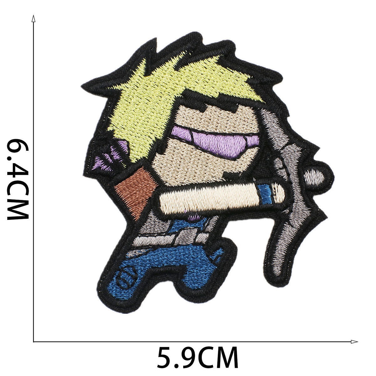 Bordir Patch Karakter Kartun Super Heroes Series Iron On Iron Patch Setrika Baju