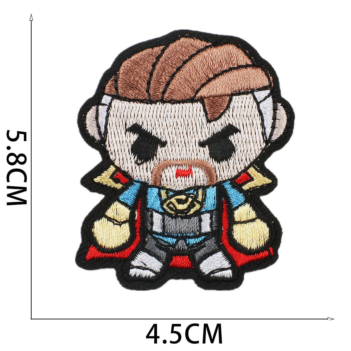 Bordir Patch Karakter Kartun Super Heroes Series Iron On Iron Patch Setrika Baju