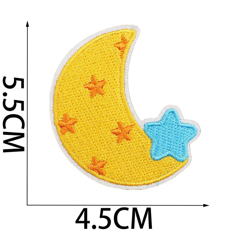 Bordir Patch Karakter Kartun Baby Girl Boy Shower Series Iron On Iron Patch Setrika Baju