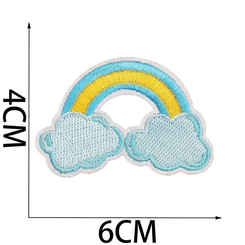 Bordir Patch Karakter Kartun Baby Girl Boy Shower Series Iron On Iron Patch Setrika Baju