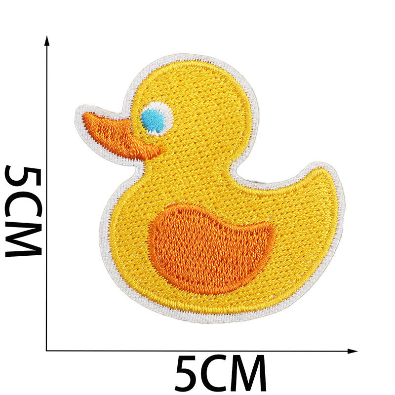 Bordir Patch Karakter Kartun Baby Girl Boy Shower Series Iron On Iron Patch Setrika Baju
