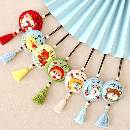 DIY Set Gantungan Sulam Animal Pendant Embroidery Kit 2