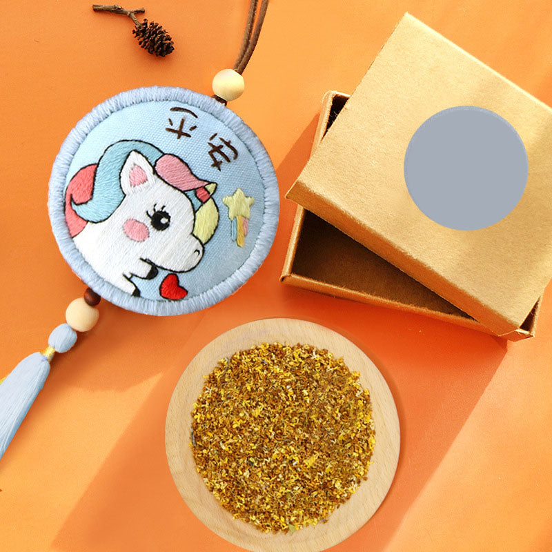 DIY Set Gantungan Sulam Animal Pendant Embroidery Kit 2