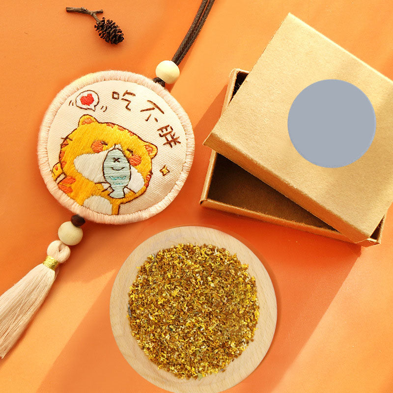 DIY Set Gantungan Sulam Animal Pendant Embroidery Kit 2