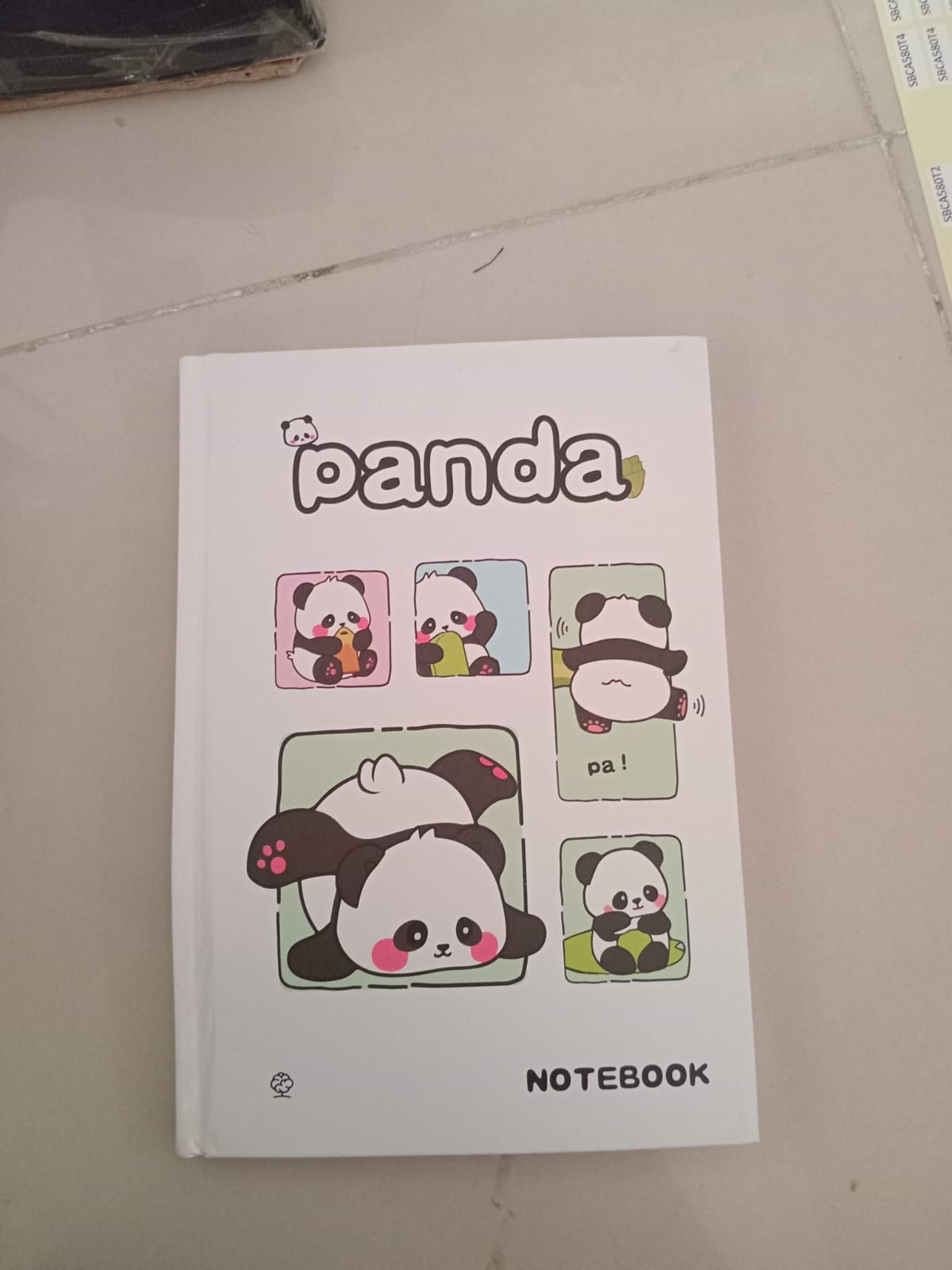 Buku Notebook A5 Hard Cover Halaman Bergaris SBCA580