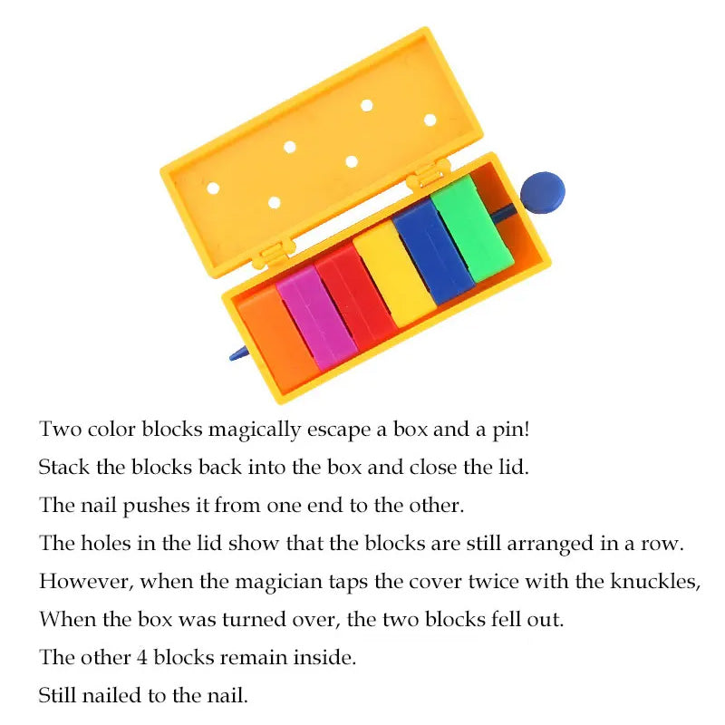 Mainan Magic Tricks Alat Belajar Sulap Anak Pemula Edukasi Kreatif Deyitoys SCM2547 Part 1