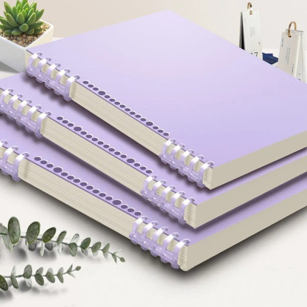Binder Note A5 Cover Waterproof Color Halaman Bergaris SFNNA560C