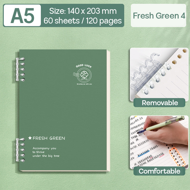 Binder Note A5 Cover Waterproof Halaman Bergaris SFNNA560