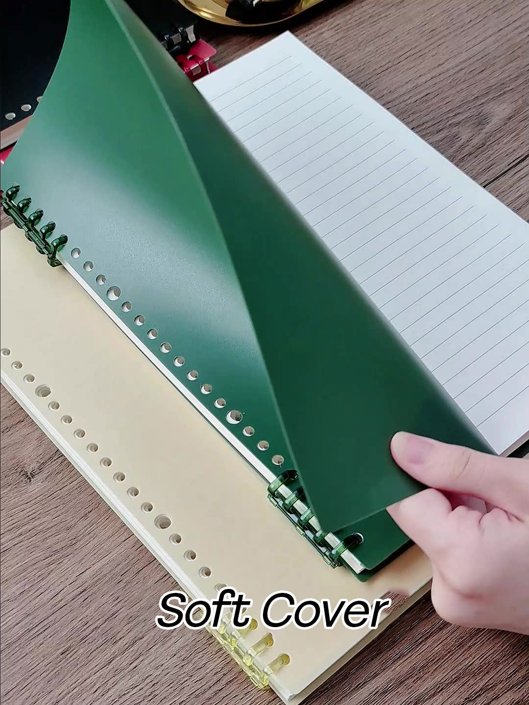 Binder Note A5 Soft Cover Retro Halaman Bergaris SFNNA560R