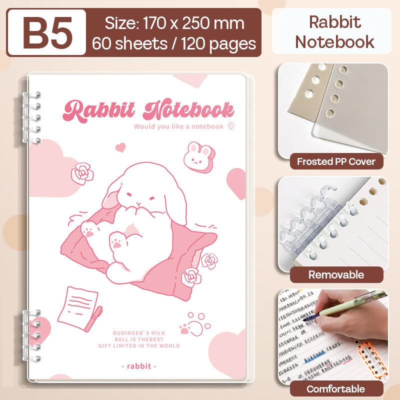 Binder Note B5 Cover Waterproof Halaman Bergaris SFNNB560