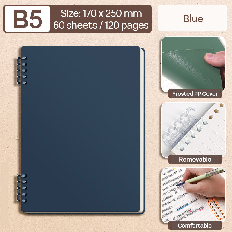 Binder Note B5 Cover Waterproof Halaman Bergaris SFNNB560