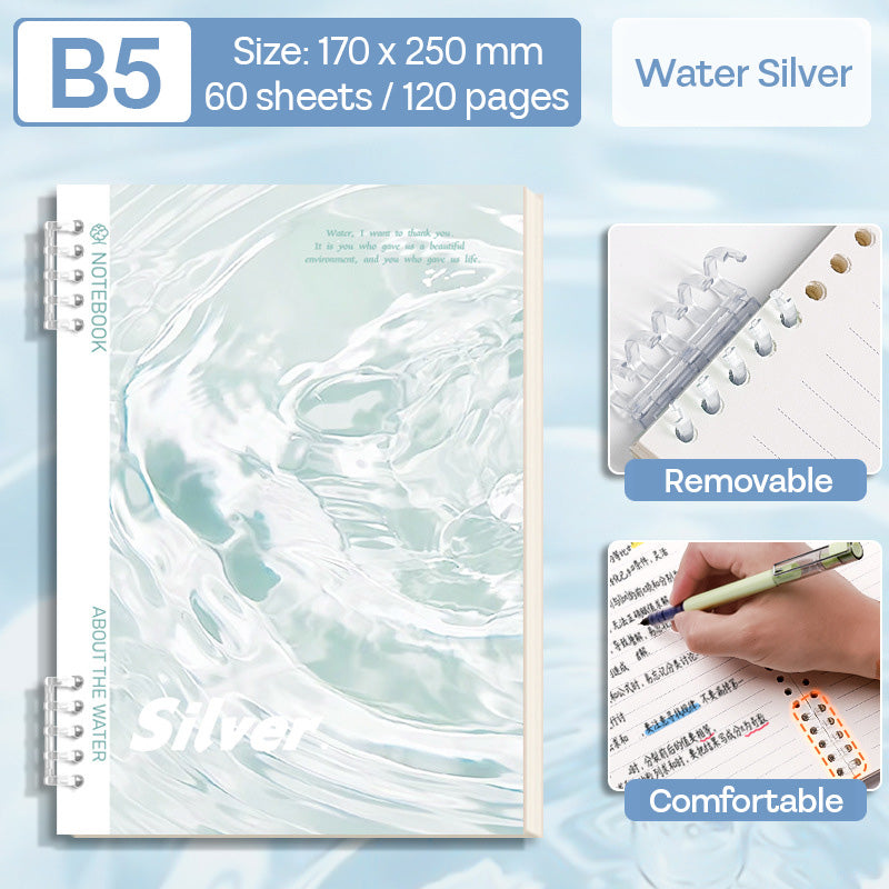 Binder Note B5 Cover Waterproof Halaman Bergaris SFNNB560