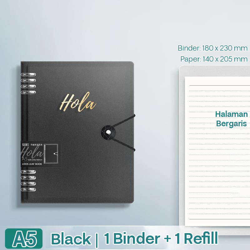 Binder Note A5 Ring Out Halaman Bergaris SFNVA560