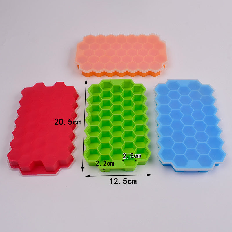 Cetakan Silikon Es Batu Sarang Lebah Honeycomb Mold