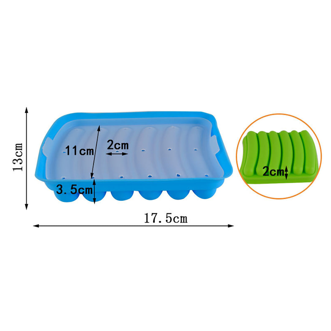 Cetakan Sosis Kue Telur Puding Es Silikon DIY Sausage Mold