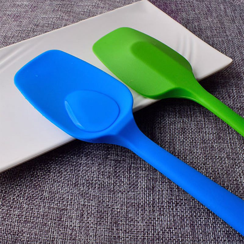 Sutil Silikon Tahan Panas Sodet Anti Gores Turner Spatula Masak Utensil Dapur