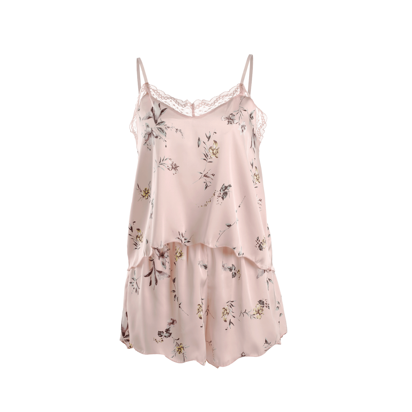 Lingerie Two Pieces Leaves Pattern UC1079