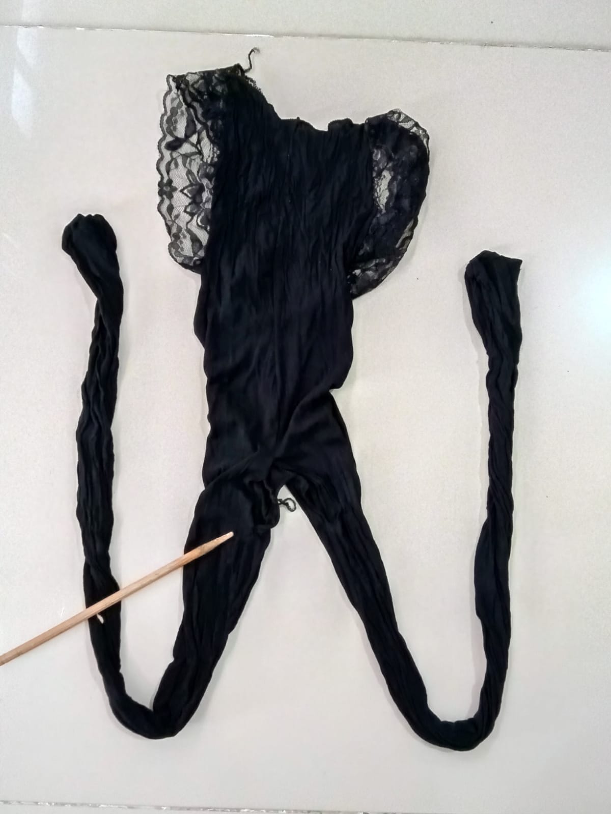 Lingerie Bodystocking Long Pants Halter Neck UG0105