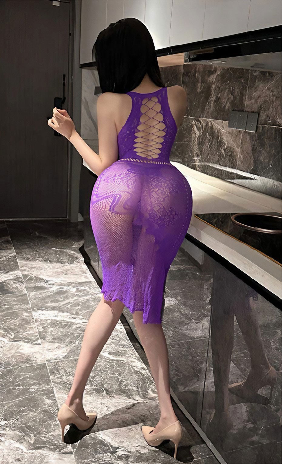 Lingerie Bodystocking Long Chemise UG9002