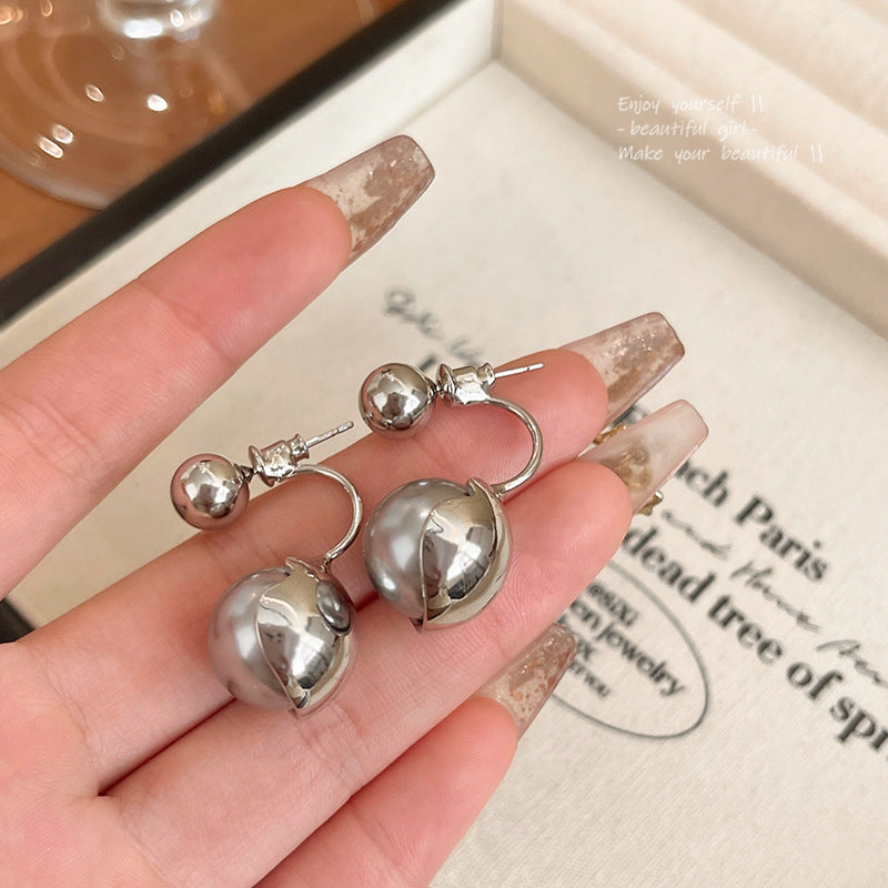 Earring Stud Pearl Back Hanging XEA1529