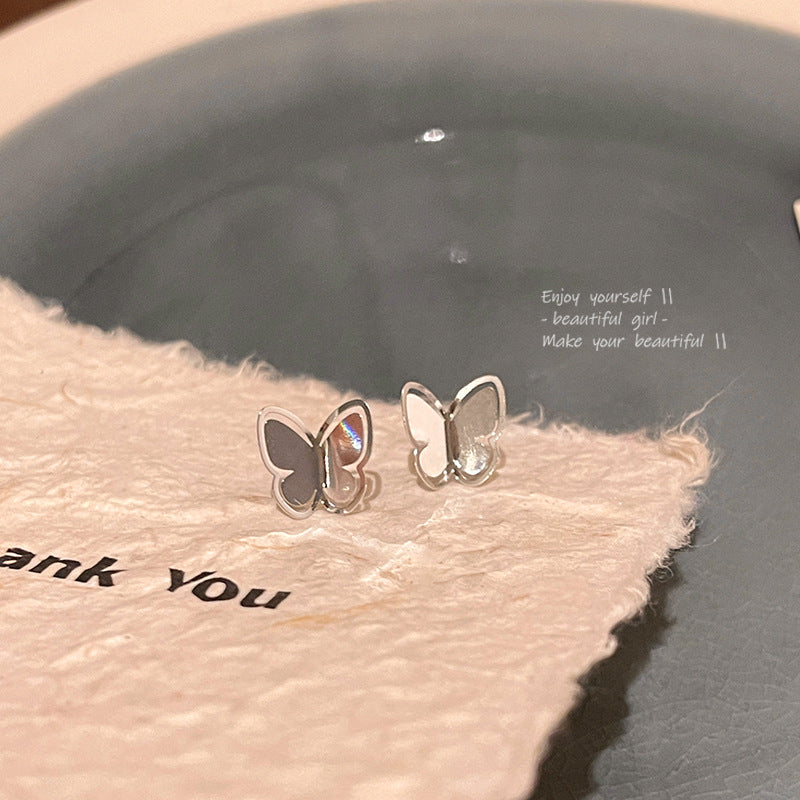 Earring Stud Simple Hollow Butterfly XEA1604