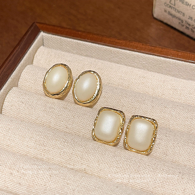 Earring Stud Simple High Grade Geometric XEA1751