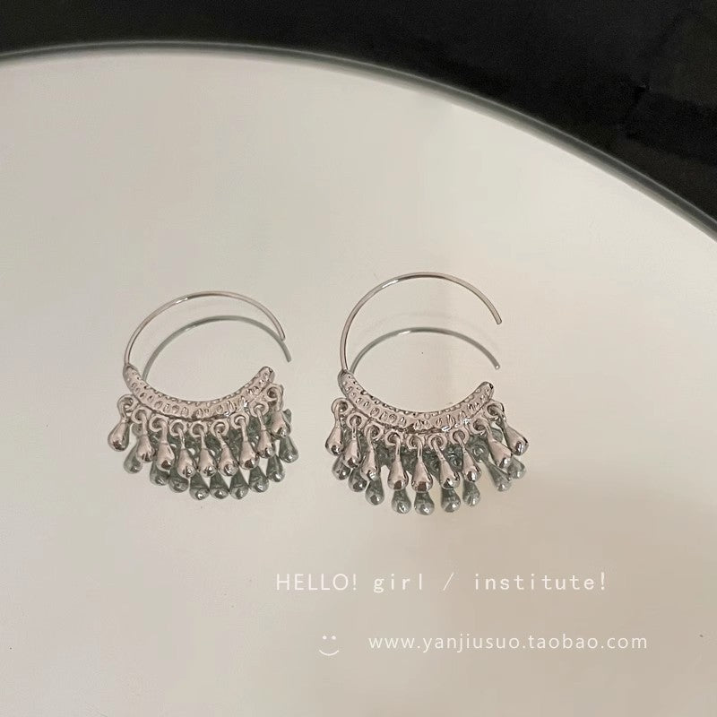 Earring Hook Light Luxury Niche Teardrop Shaped XEA1870