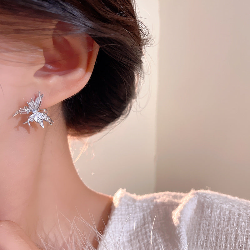 Earring Stud Popular Hollow Butterfly XEA2006