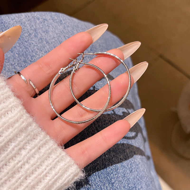 Earring Hoop Retro Exaggerated Atmospheric XEA2029